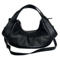 Three-Tone Grain Multi-Wear Soft Slouchy Crescent Shoulder Bag