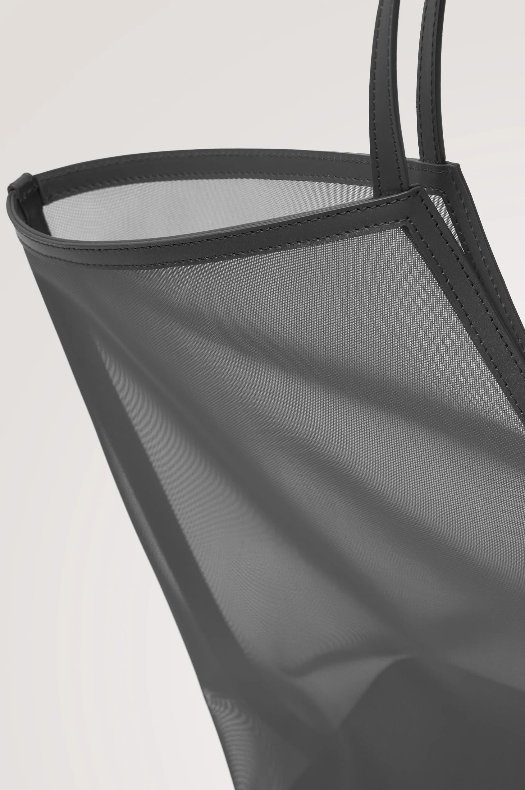 Trapezoidal Breathable Mesh Large Carryall Tote Bag